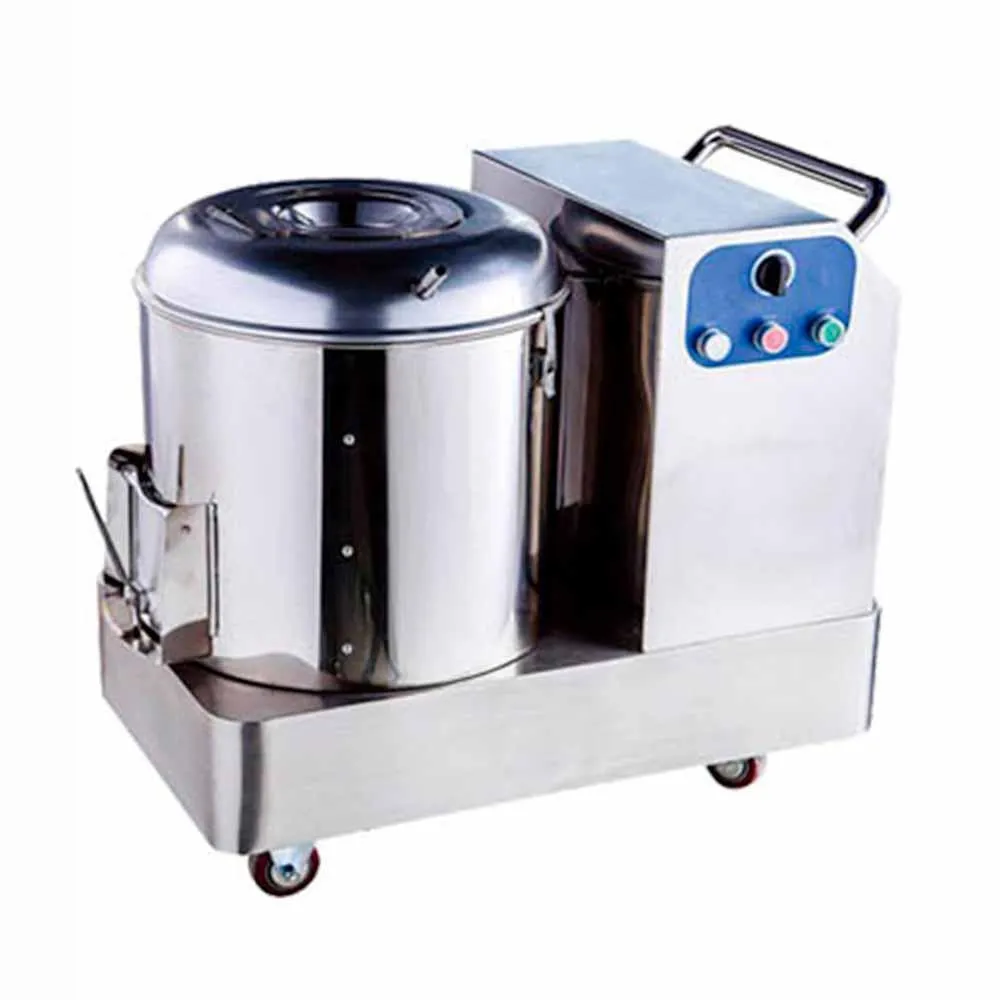 Peladora De Papas Con Base Y Trampa De Bagazo 50 Kg 1,500W 220V Migsa HLP-50