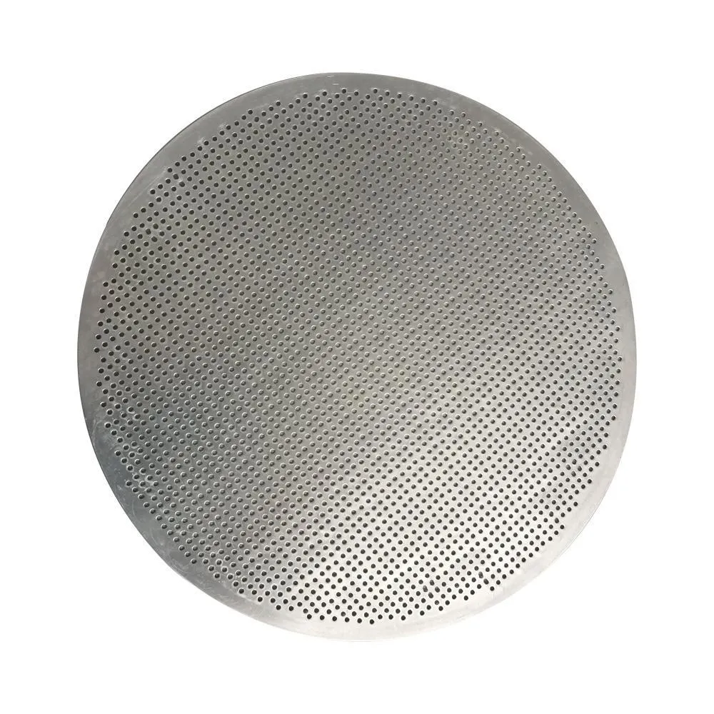 Charola Pizza Perforada Aluminio 12.9" 30cm BAK PZAP2030