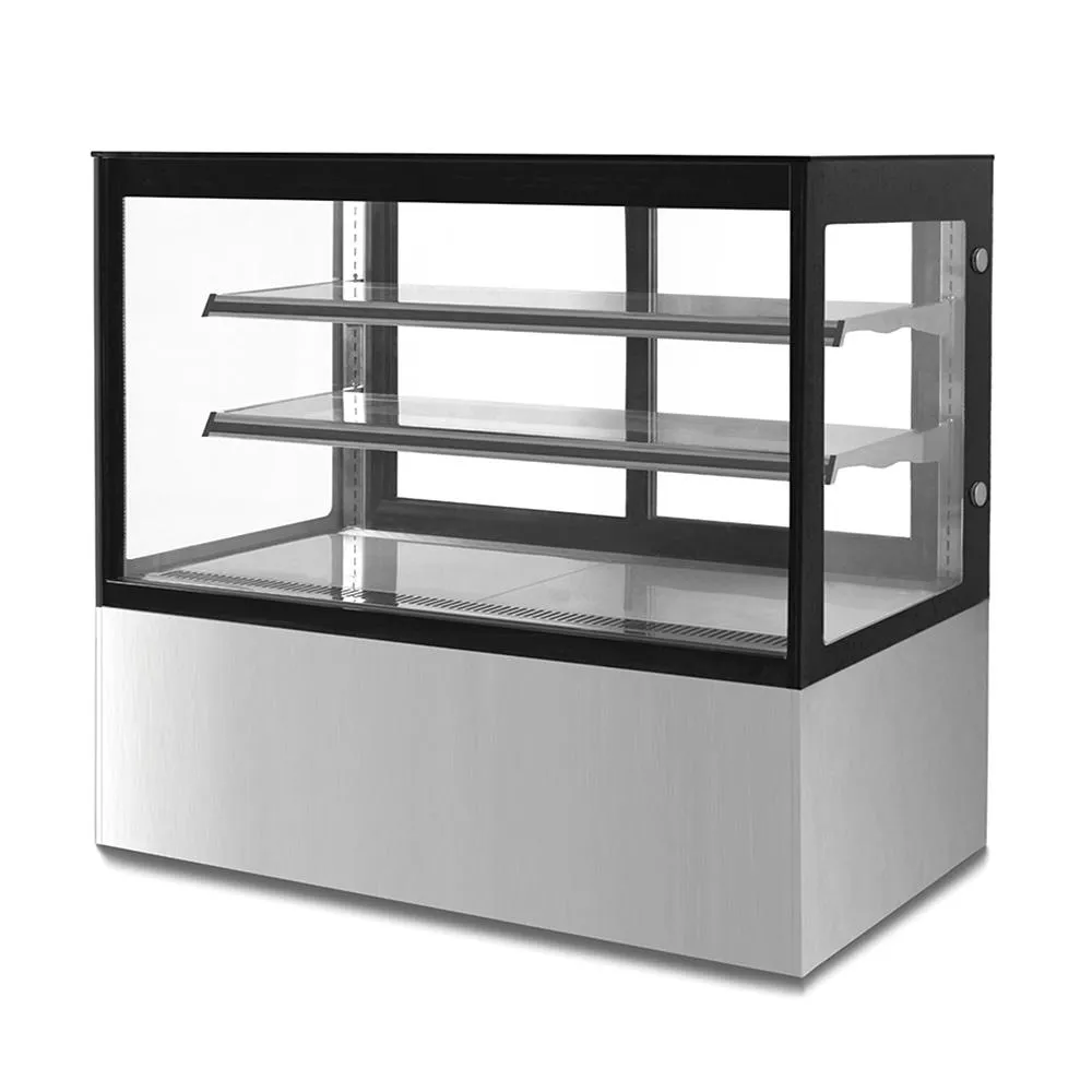 Vitrina Exhibidora De Cristal Recto 580 L 550W 110V Migsa GN-1500R2