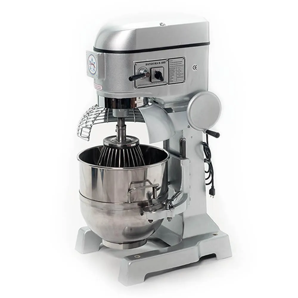 Batidora Planetaria Con Tazon De 40 L Color Gris 3 Velocidades 220V 1,500W 110V Migsa B-40B