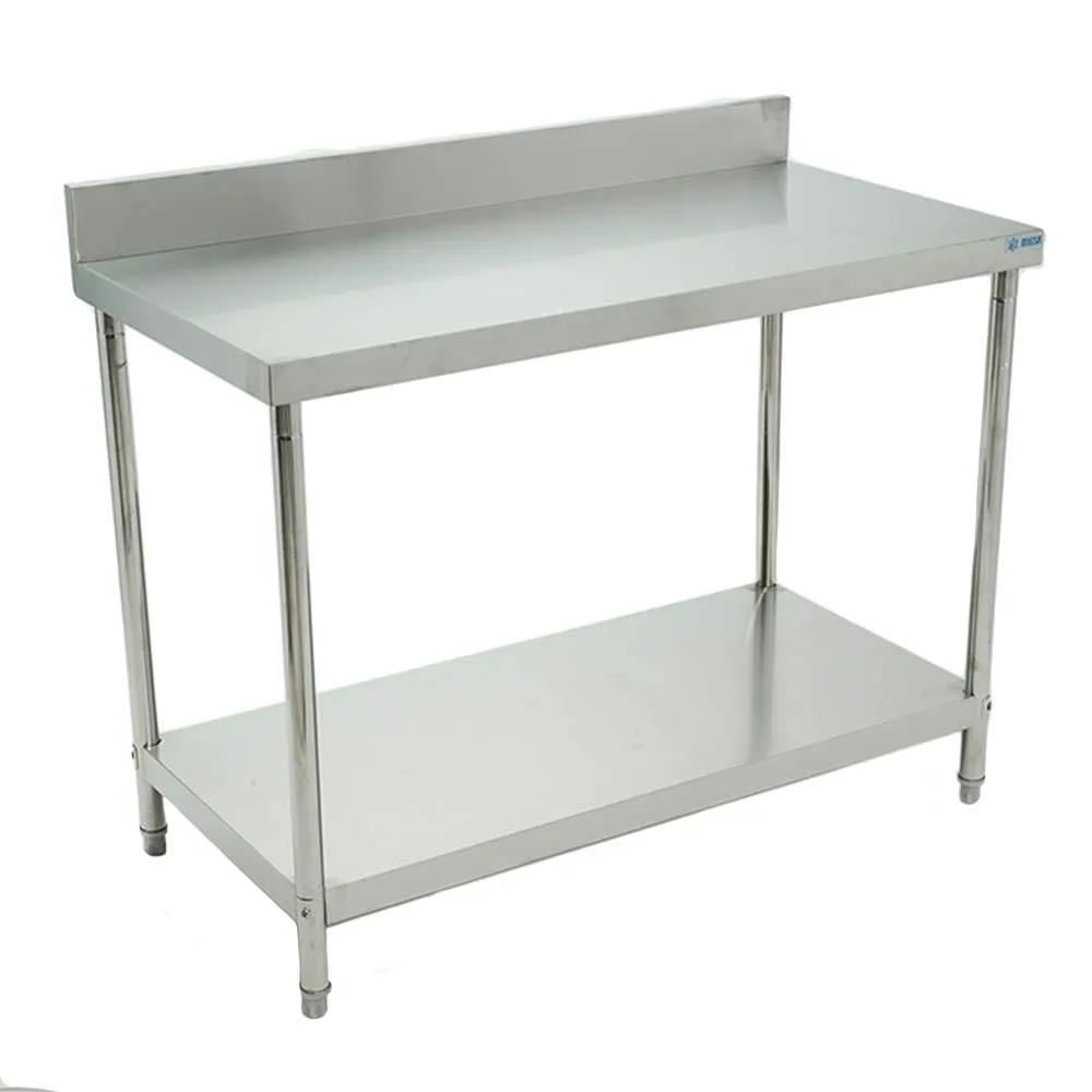 Mesa De Trabajo De pared Entrepaño Inferior 1.20 Mt Migsa BN-W04/120