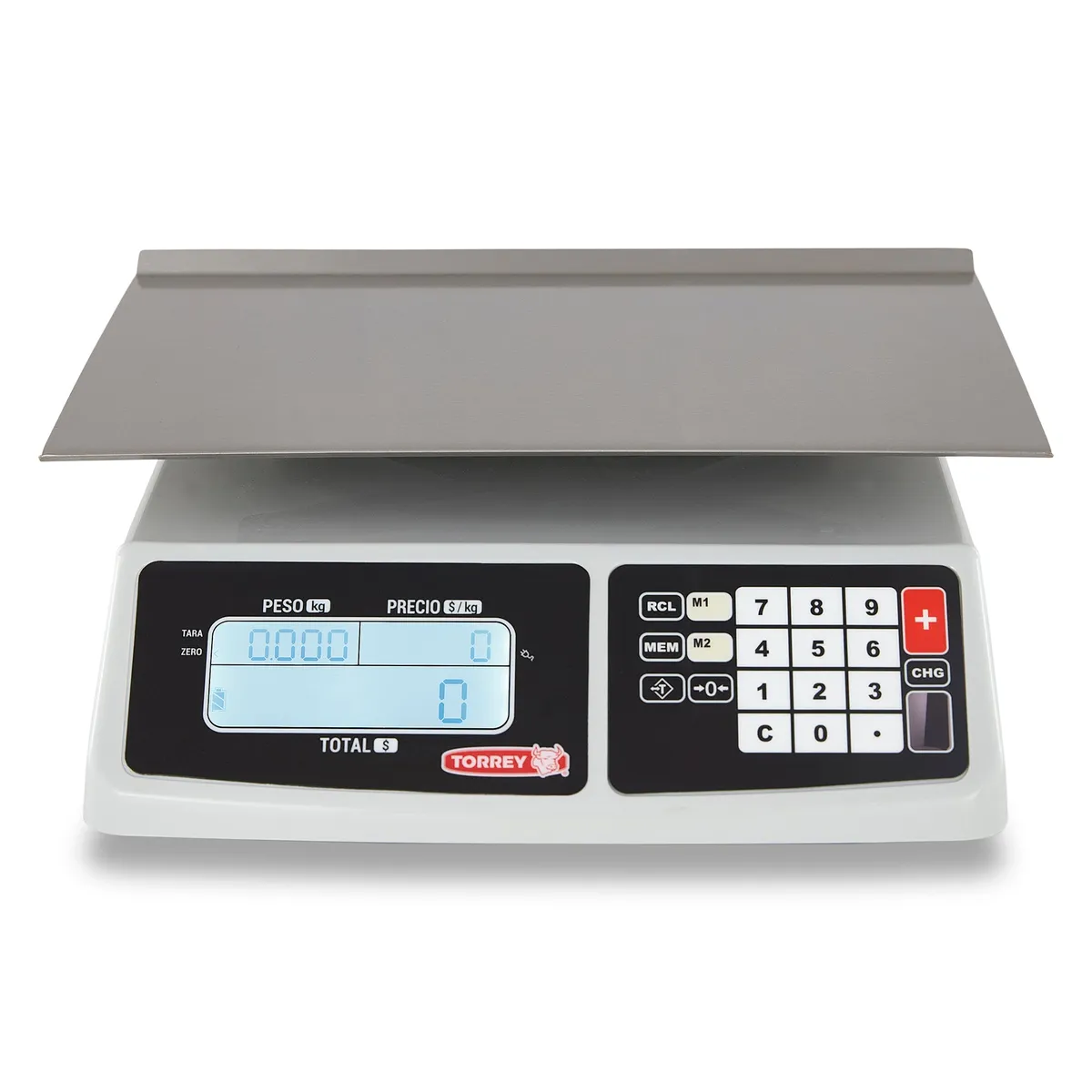 Báscula Digital, Tri-Rango Para Mayor Exactitud Acero Inox 30kg Torrey SX-30 PRO