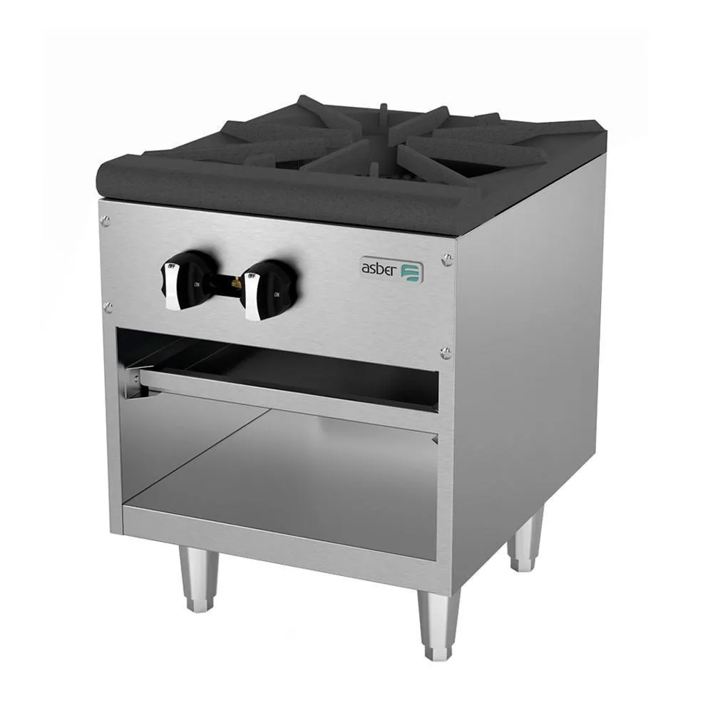 Estufon de Piso Gas 2 Quemadores Asber AESP-18-2