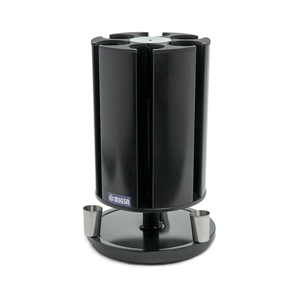 Calentador Electrico de Tazas Giratorio 6 compartimientos 120 V MIGSA GS-DC-A