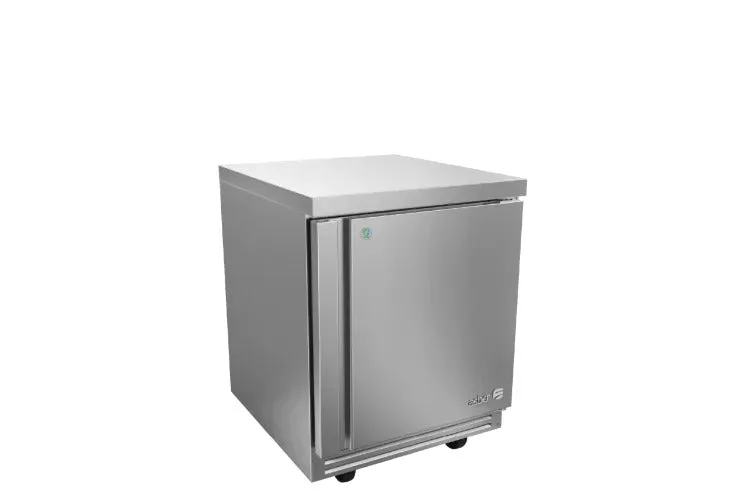 Mesa Congelador Bajo Mostrador Premium 1 Puerta Acero Inox 9.5 Pies Asber AUTF-27 P HC