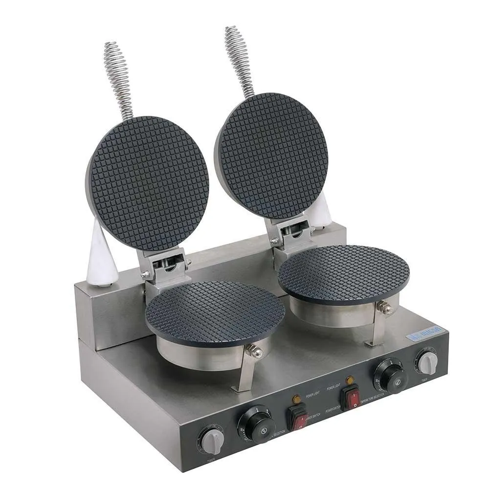 Cocinador De Conos Y Canastitas Doble 1,200W 120V Migsa ZU2