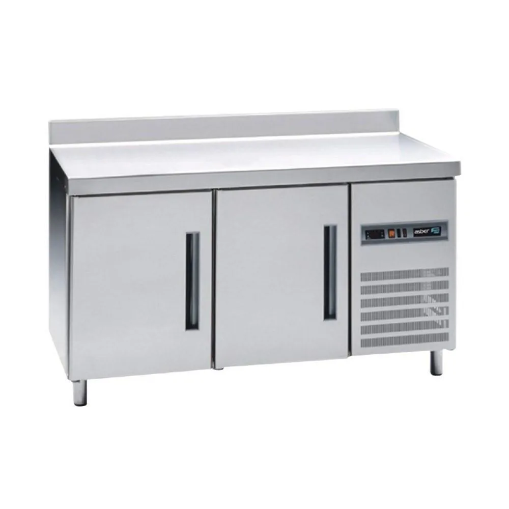 Mesas de Trabajo Congelador 2 Puertas Acero Inox 9 Pies Asber ASTF-60 HC