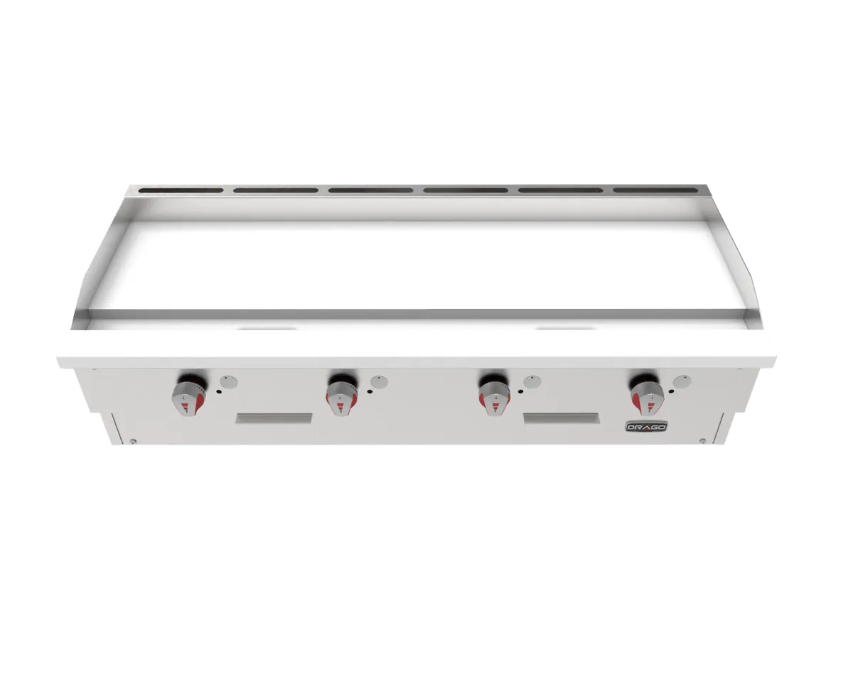 Plancha Slim 4 Quemadores Drago PG-4 SLIM