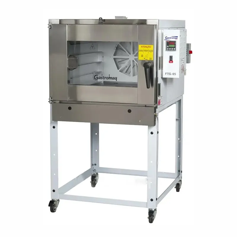 Horno Turbo Compacto A Gas Para 5 Charolas Gastromaq FTG5