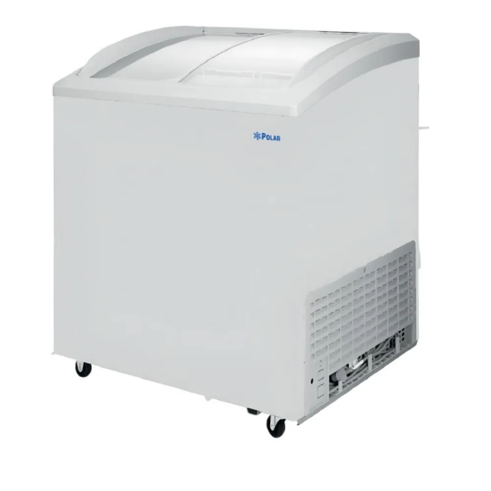Congelador Horizontal Tapa Cristal Curvo 217L Polar CH-300CR