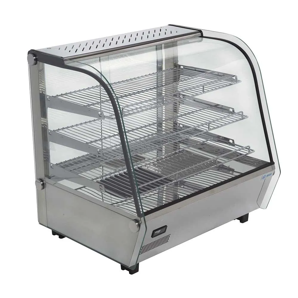 Vitrina Caliente Sobre Mostrador 1,100W 110V Migsa RTR-120L