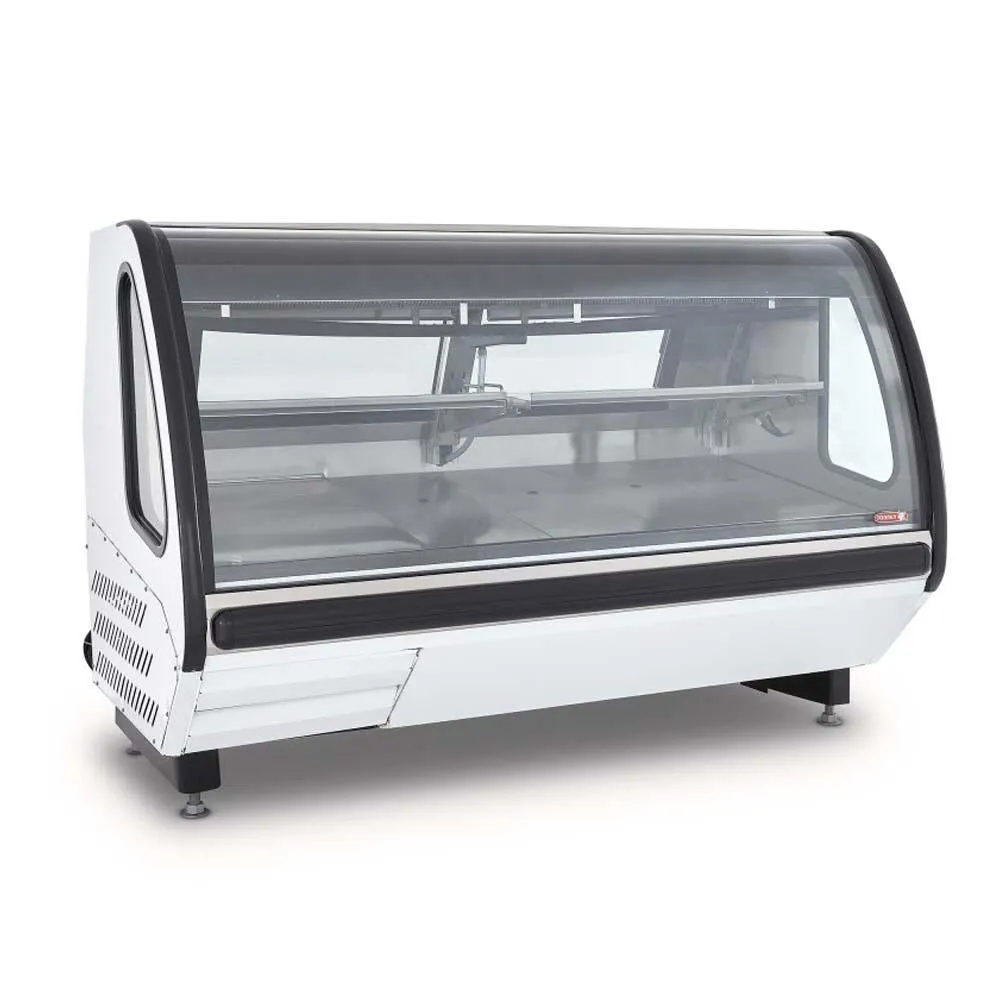 Vitrina Carnicera Autocontenida Blanca 200cm Torrey VCA200-B