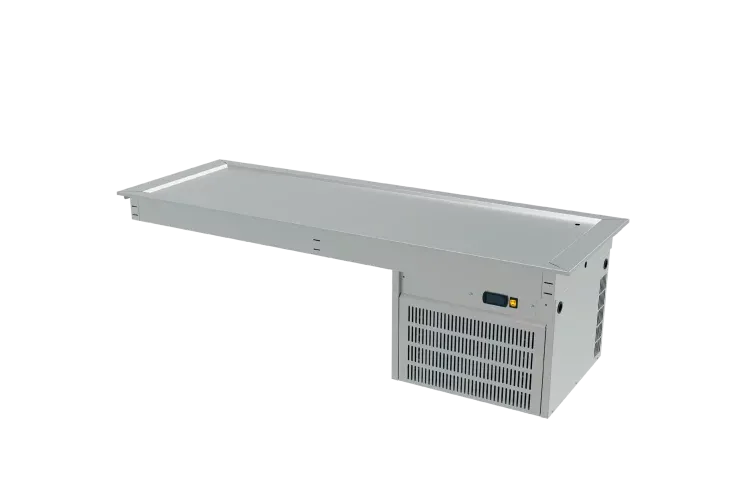 Placa Refrigerada 5 Insertos GN-1/1 115 V Asber DRFP-511-CU HC