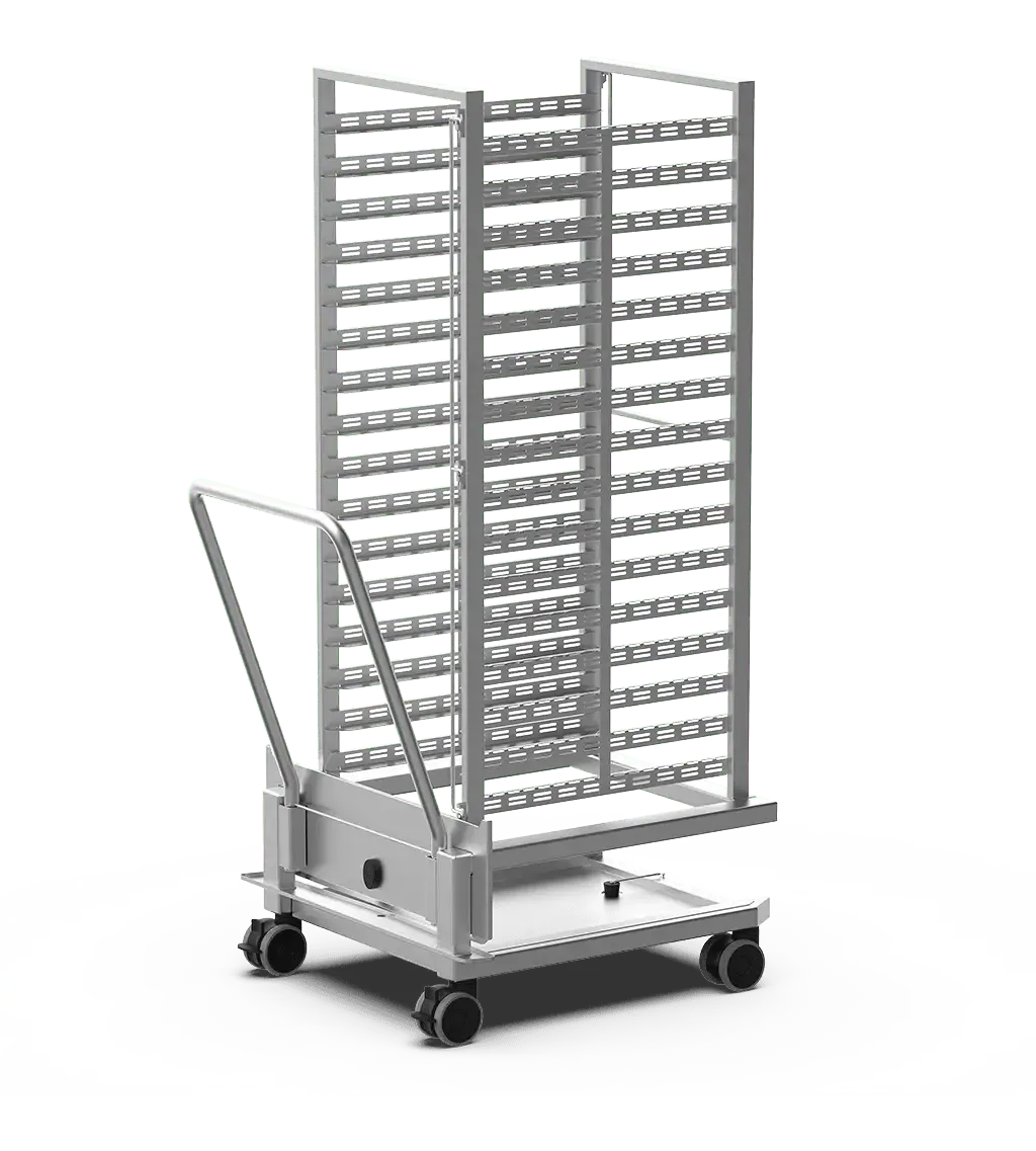 Carro para Bandejas UNOX QUICK LOAD XABTL-16FS-AL