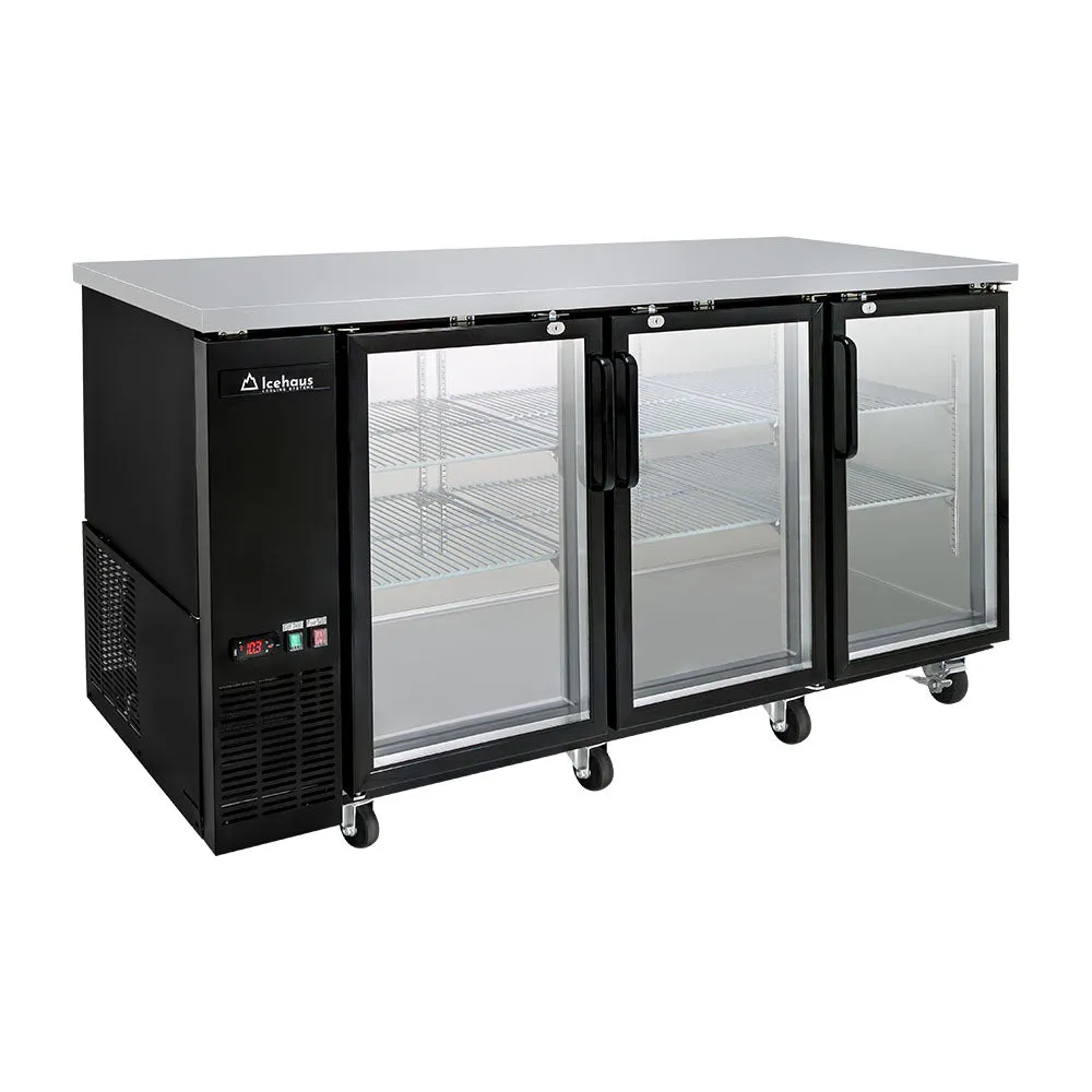 Refrigerador Contrabarra 3 Puertas 19 Pies Icehaus CBR-3PC-SS-01