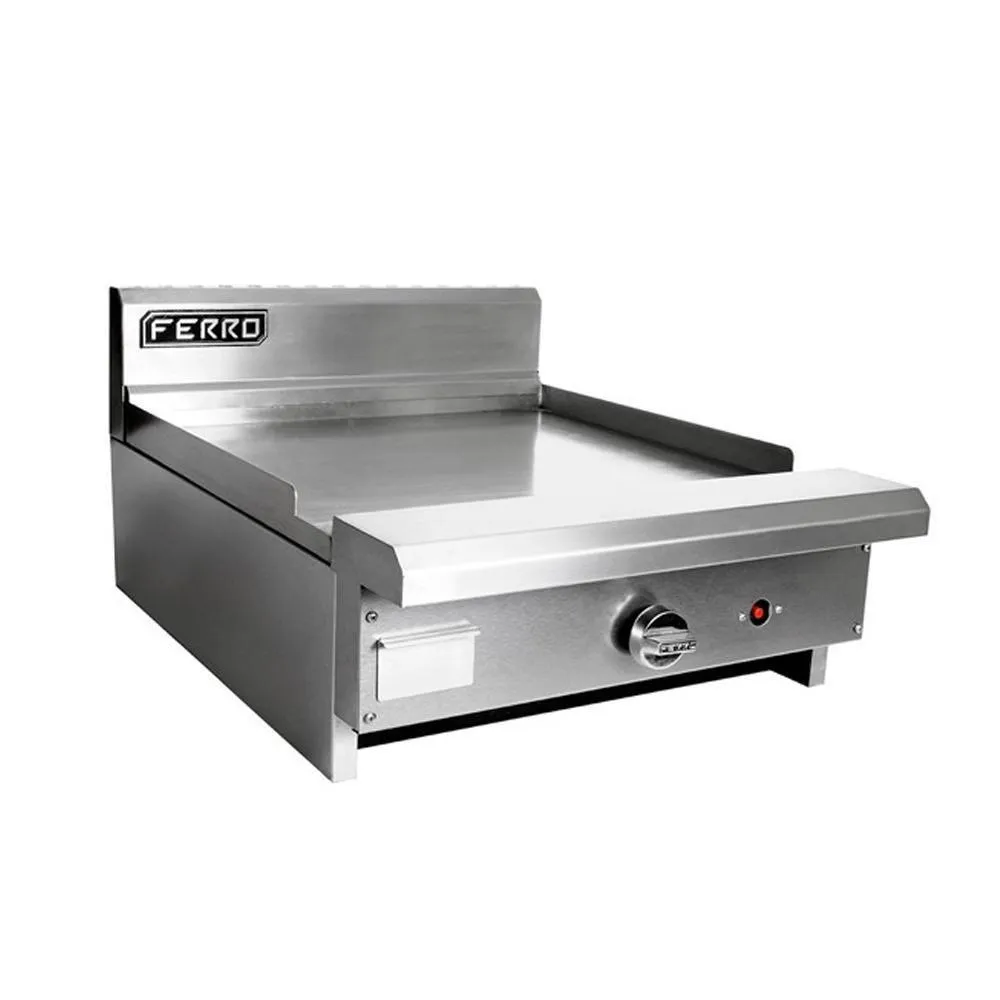 Plancha 24" De Mesa Acero Inoxidable 2 Quemadores Ferro 23151105