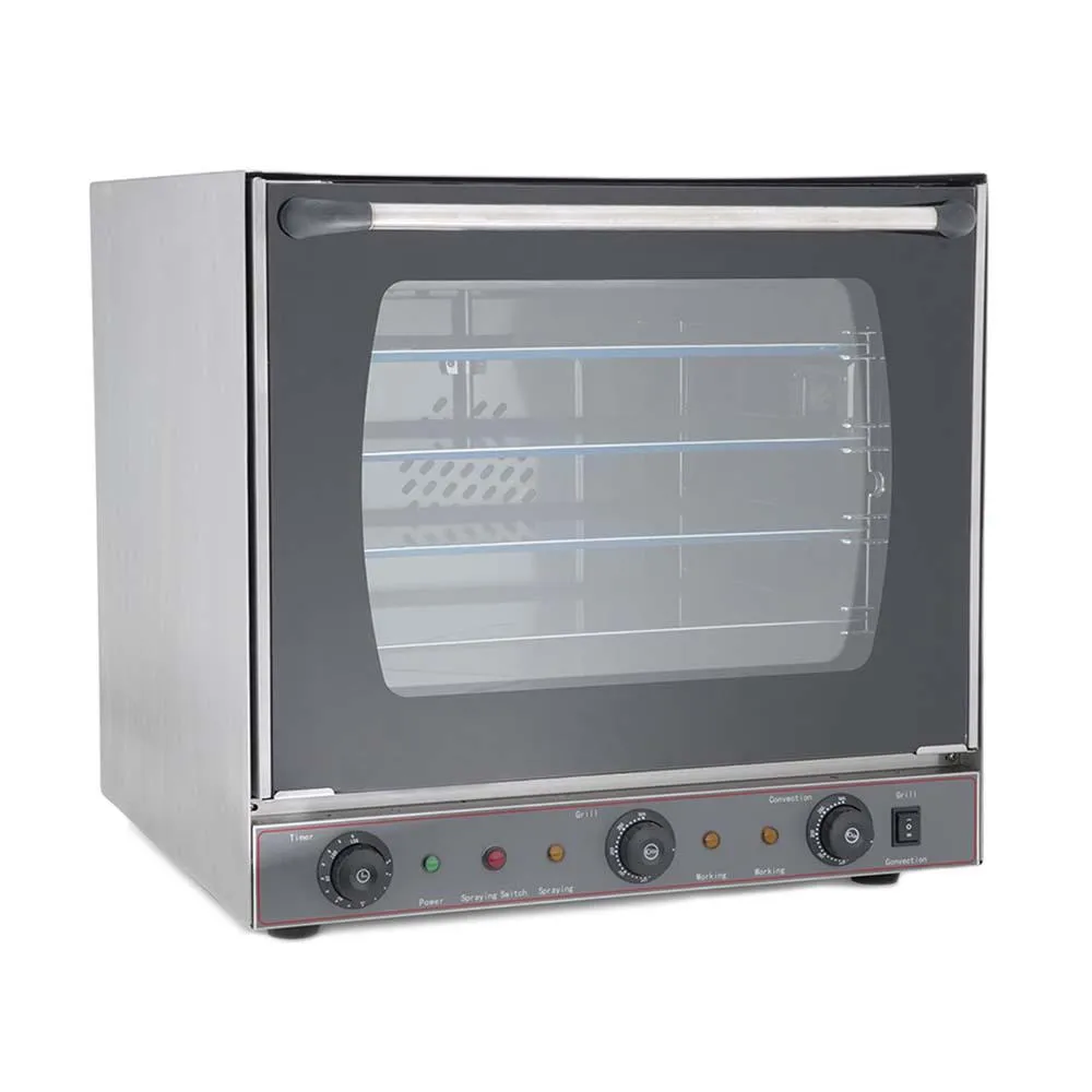 Horno Eléctrico De Convección Con Vapor Y Resistencia Superior 3.2 Kw 220V Migsa EN-30A