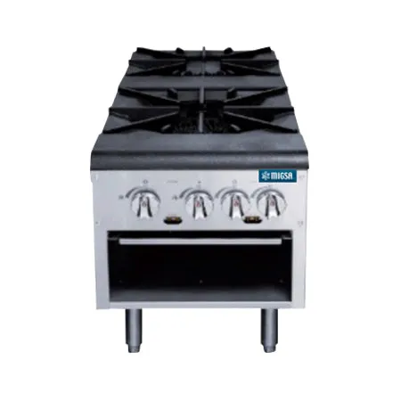 Estufon Comercial 2 Secciones Migsa AZL-2-MG