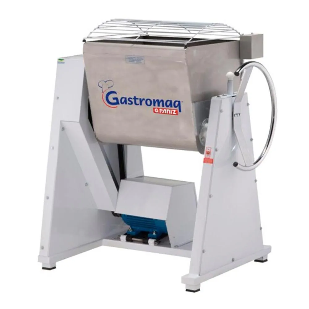 Amasadora Semi Rapidad Capacidad 60 Kg Motor 3 Hp Gastromaq MBI60