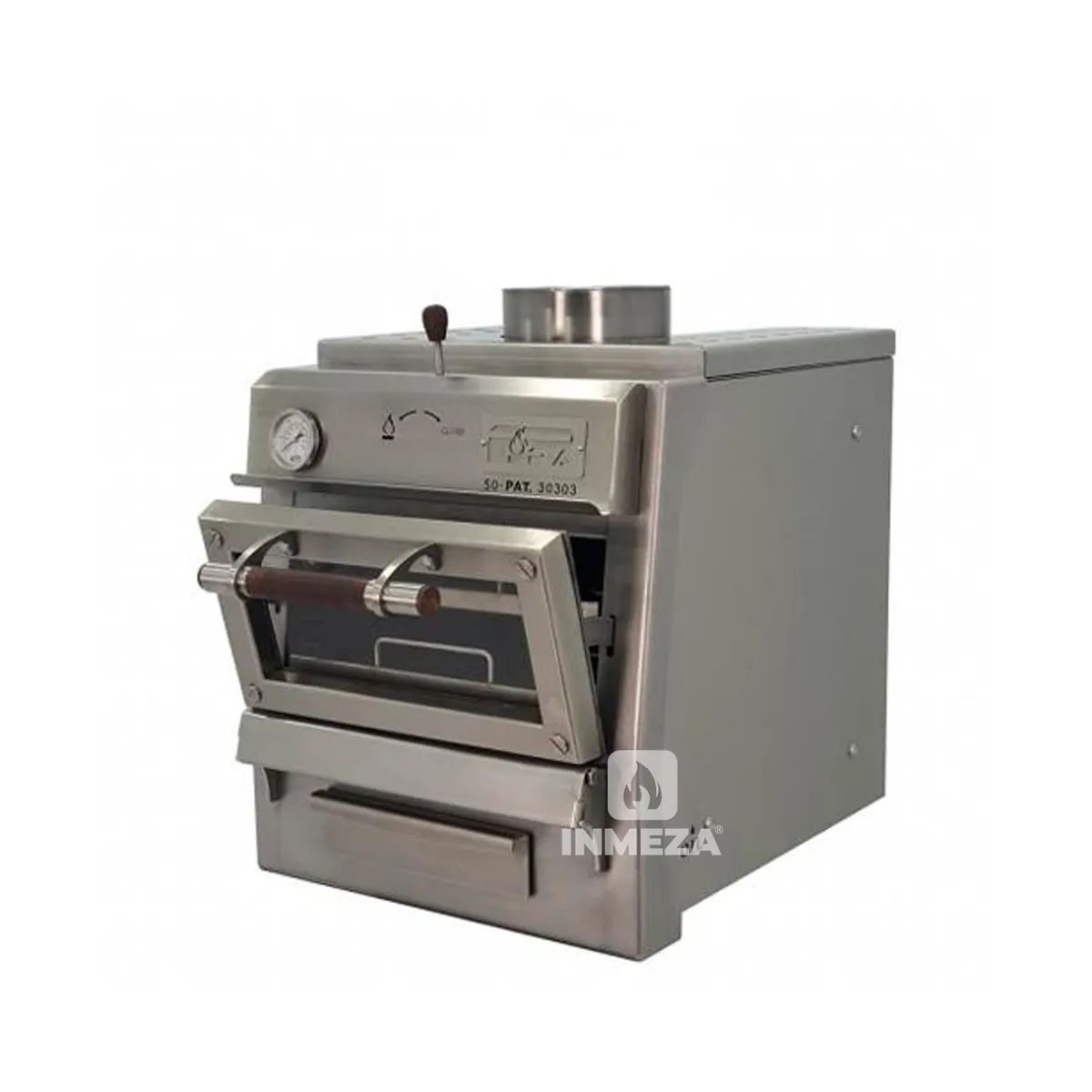 Horno 50 Silver Para Carbón Y Leña 45 Comensales. Pira 400.105