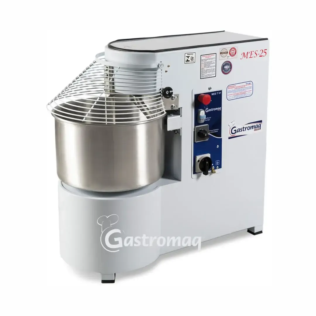 Amasadora De Espiral 25 Kg Motor 2 Hp 110V Gastromaq MES25