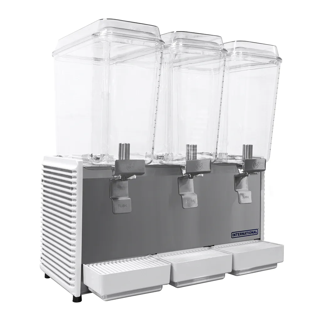 Dispensador De Bebidas 3 Tazones 18.9L c/u International D354VECA
