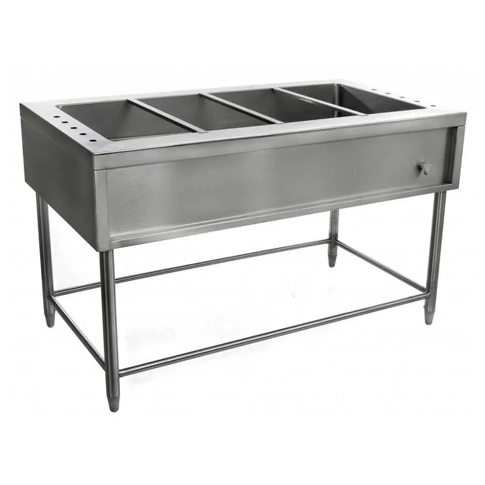 Mesa Caliente Tipo Sanitario Sin Repisa Acero Inoxidable 150 Cm Ferro 15422104