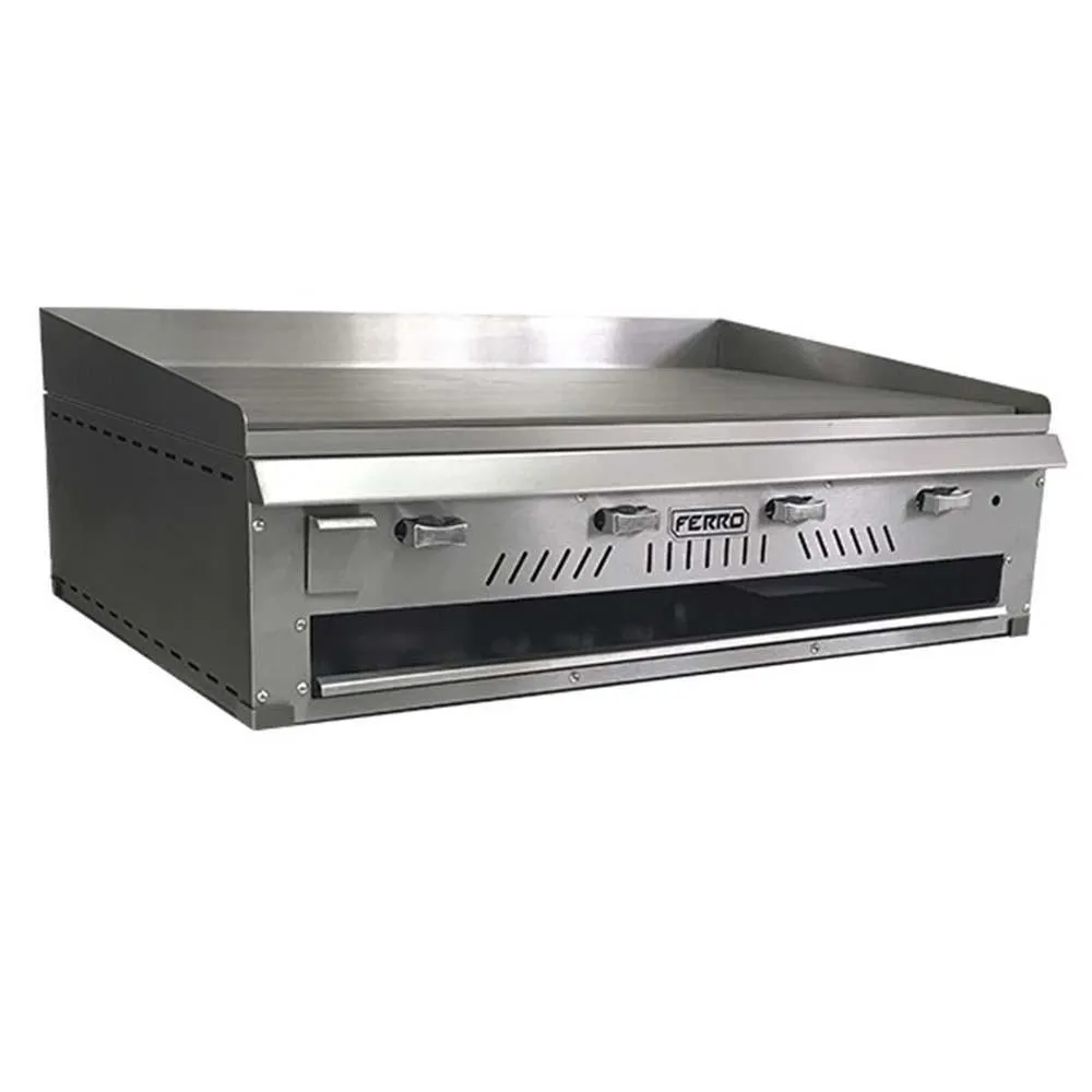 Plancha Mayor Acero Inoxidable LP Baja Presion 100 Cm Ferro 16544003