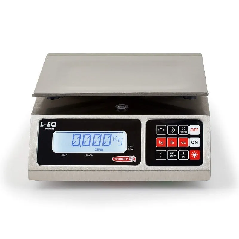 Báscula Porcionadora Acero Inox 6kg Torrey LEQ6-N
