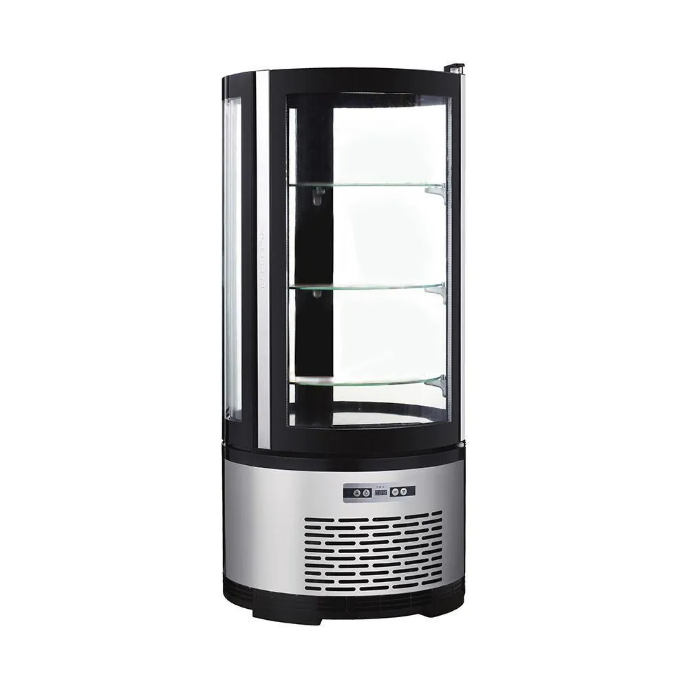 Refrigerador Exhibidor Vertical Circular 100L 230W 110V Migsa ARC-100R
