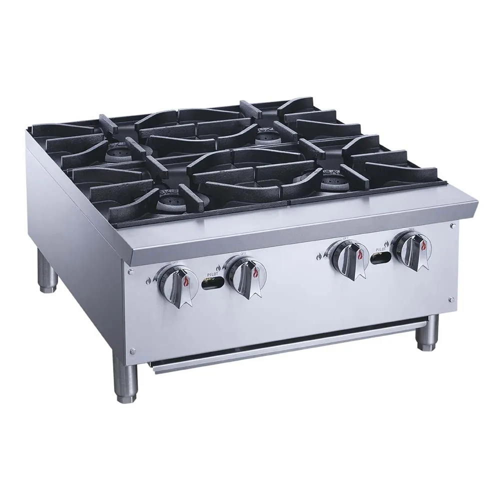 Parrilla a Gas 4 Quemadores Migsa XRB-4-MG