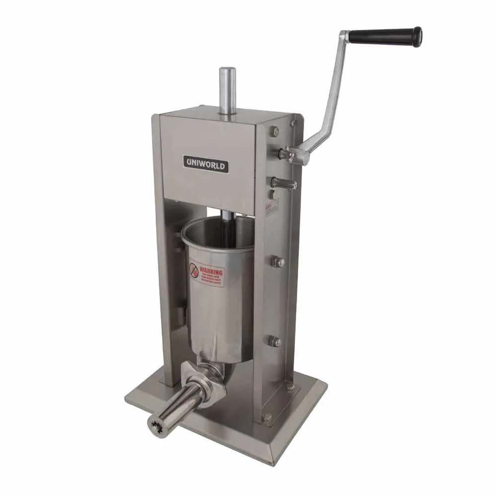 Churrera Deluxe Inox 2 Engranes 5 Lb Uniworld ucm-dl3n
