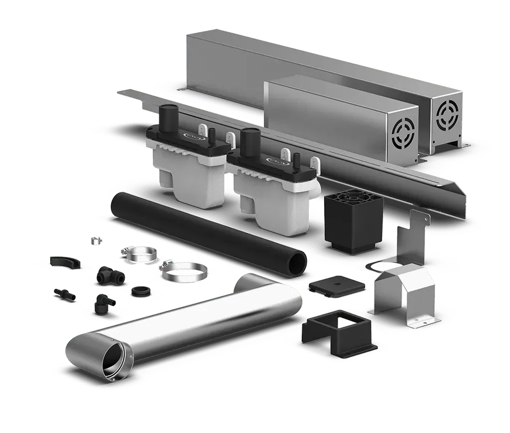 Kit de Superposición para Hornos a Gas UNOX XEVQC-0011-G
