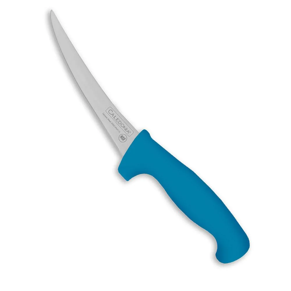 Cuchillo Deshuesador Curvos 6" Azul Caledonia CADEC-6AZ
