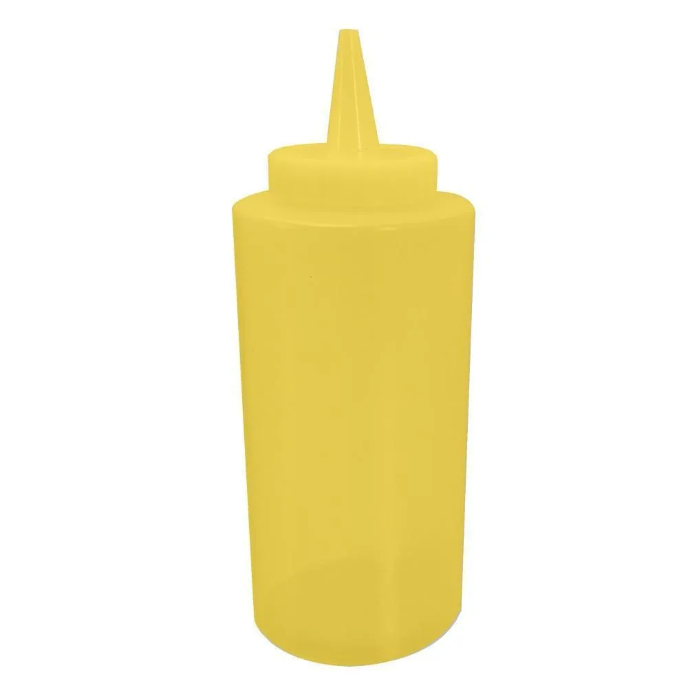 Botella Dispensador Exprimible Amarillo 709.76 ml UPDATE SBY-24-P