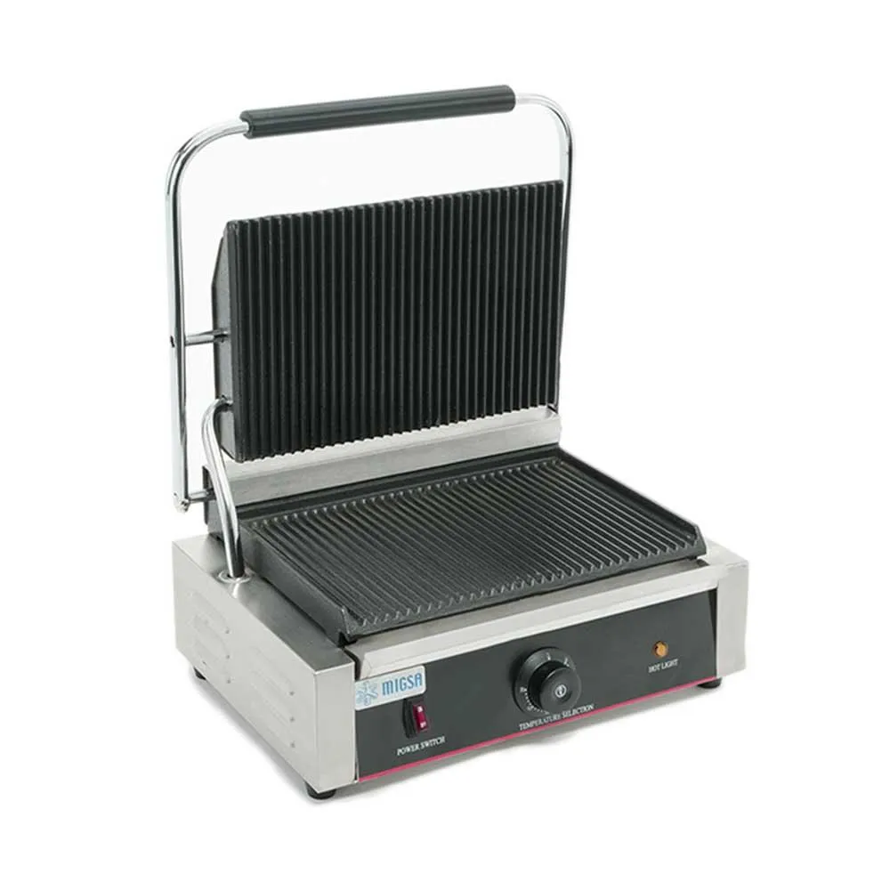 Plancha Panini Grande 2 Kw 120V Migsa BN-811E