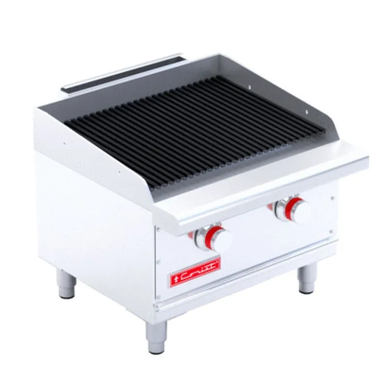 Asador a Gas 2 parrillas Reversibles CORIAT ACH-2 DE MESA PETIT TREND