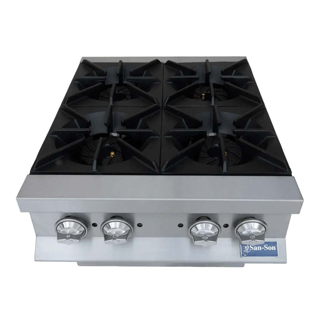 Estufa a Gas 4 Quemadores, Horno San-Son SSE4Q