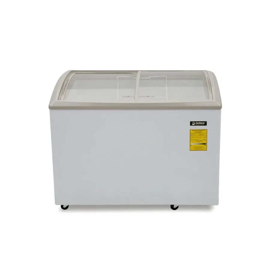 Congelador Horizontal Cristal Curvo 14 Pies (1021821) Imbera HF14 ST