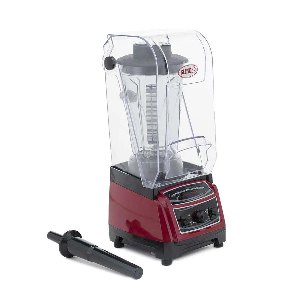 Licuadora Comercial Para Hielo Con Capelo 2.7 L 1,600W 110V Migsa BY-968Z