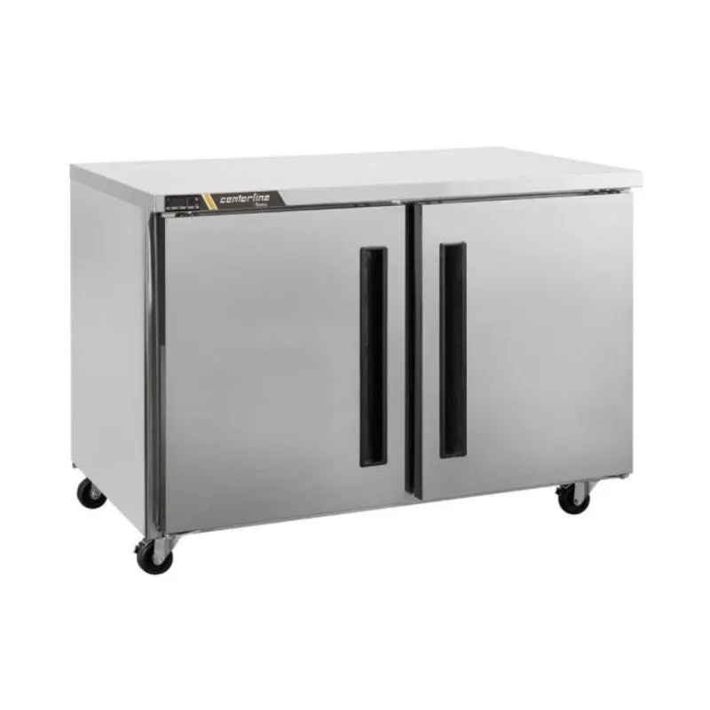 Refrigerador Compacto Bajo Mostrador 2 Puertas Sólidas Centerline CLUC-48R-SD