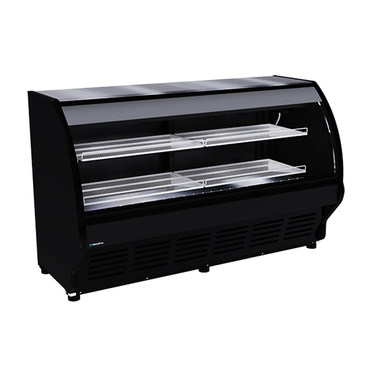 Vitrina Exhibidora Cristal Curvo 15 Pies Metalfrio VCM200