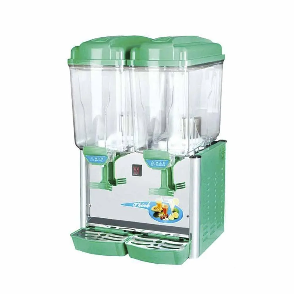 Enfriador De Aguas Frescas 2 Tanques De 15 L C/U 250W 110V Migsa LYJ-230
