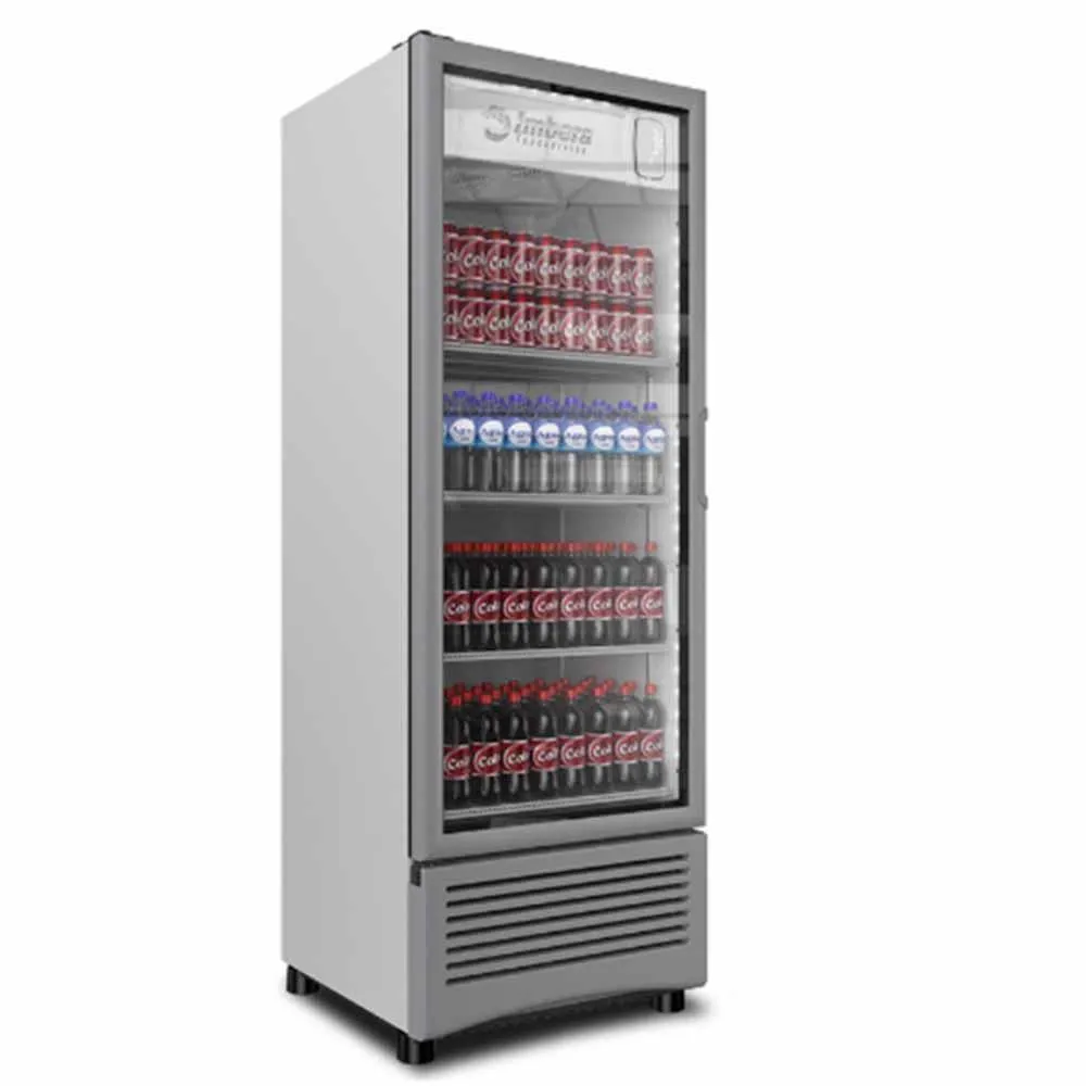 Refrigerador Vertical 1 Puerta Cristal Luz Led 20 Pies (1023702) Imbera VR20 D