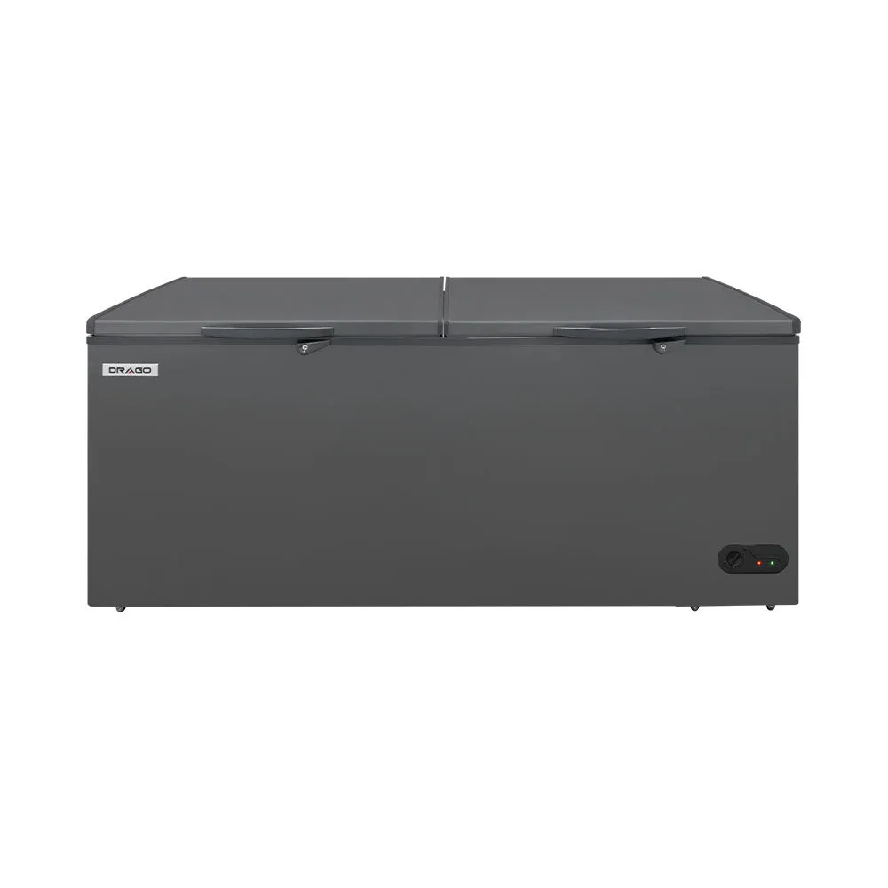Congelador y Refrigerador Gris 24 Pies Drago CTC-24 G