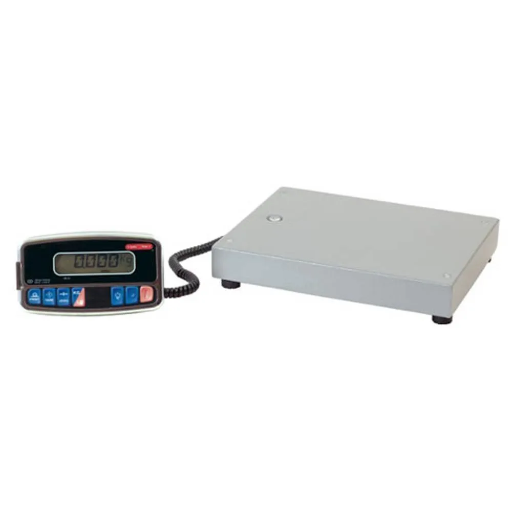 Bascula con Plataforma de Recibo Movil Ligera Uso Rudo, Pesa Kilos y Libras 50Kg Torrey SR50