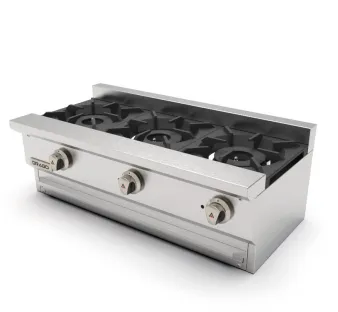 Parrilla Slim 3 Quemadores Drago CG-30 SLIM