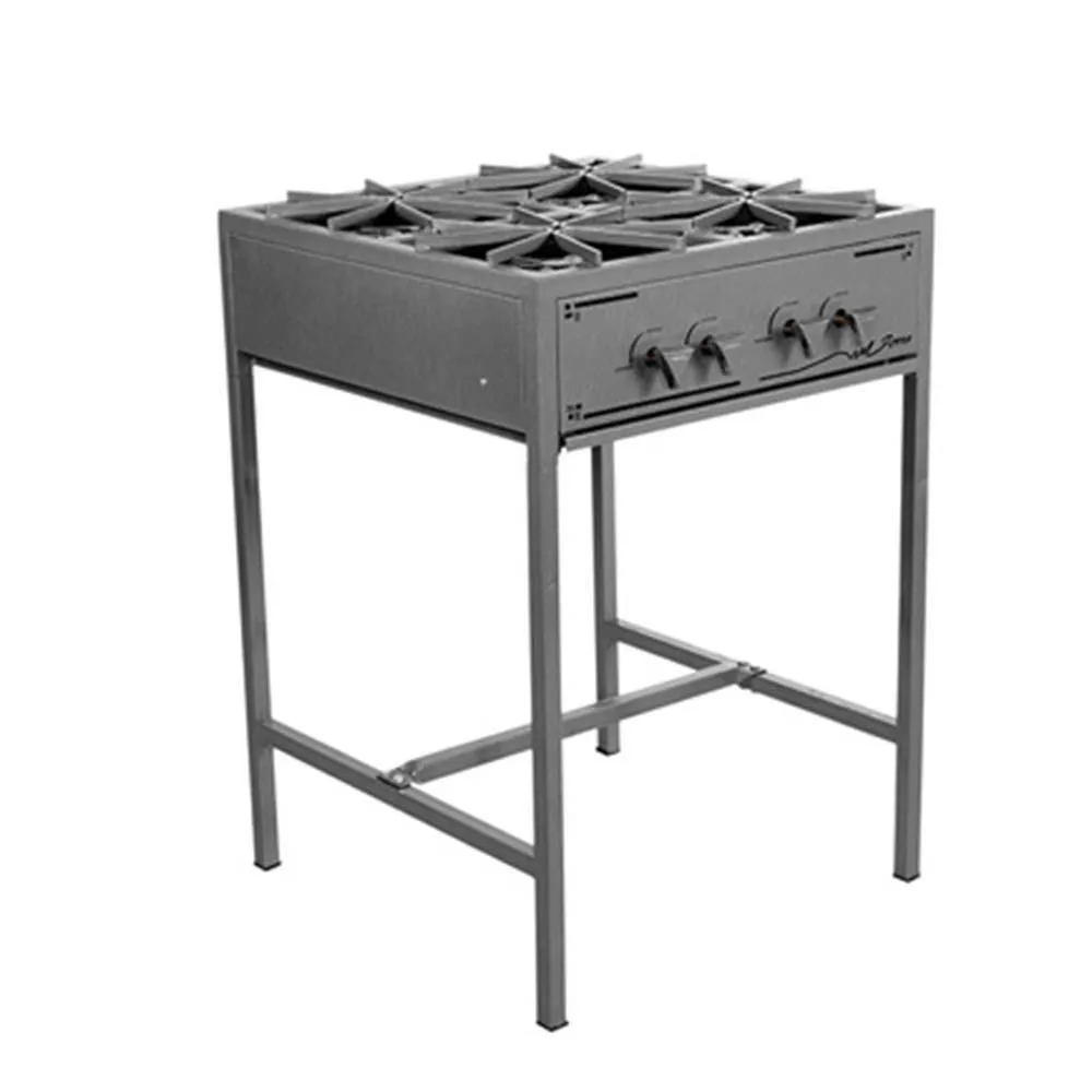 Parrilla 4 Quemadores Gas LP Baja Presión Ferro 16543012