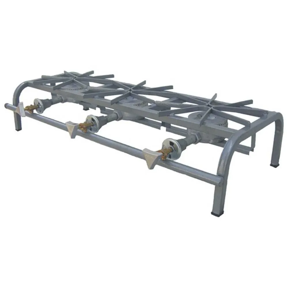Parrilla 3 Quemadores Tipo Araña Ferro 16542085