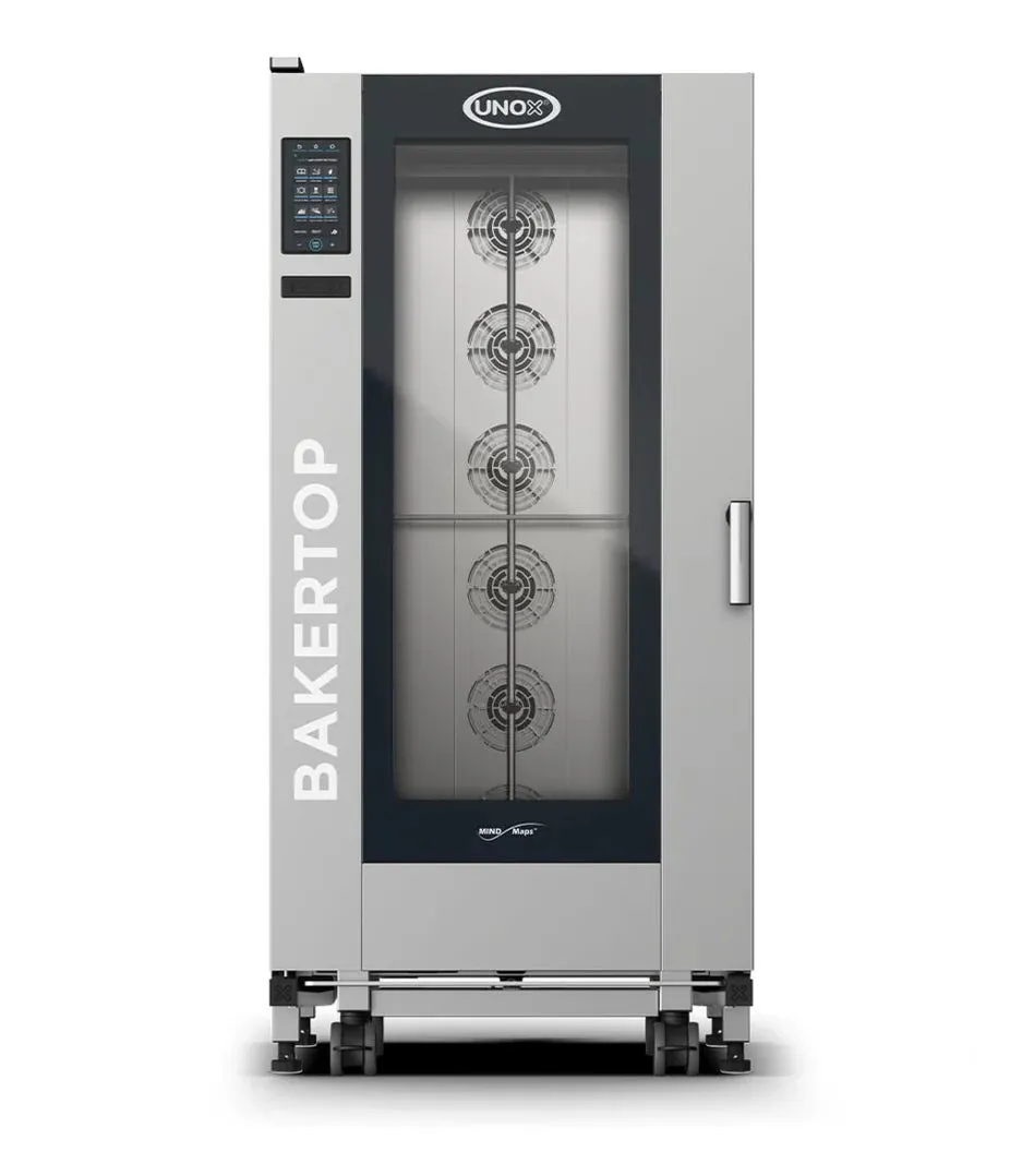 Horno Mixto Eléctrico de Carro UNOX BAKERTOP MIND.Maps XEBL-16FS-DPRS-AL